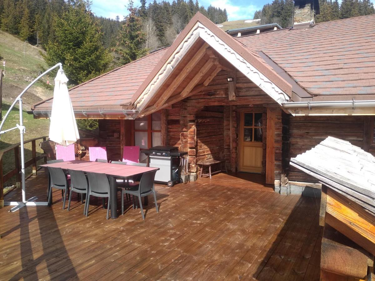 Chalet 13 Personnes-Le Vanvolet Les Saisies Exterior foto