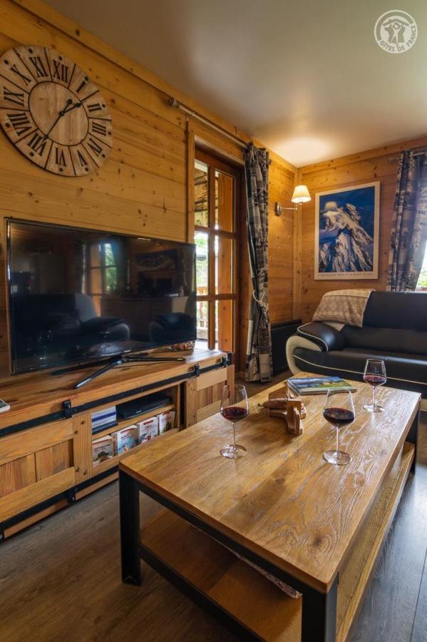 Chalet 13 Personnes-Le Vanvolet Les Saisies Exterior foto