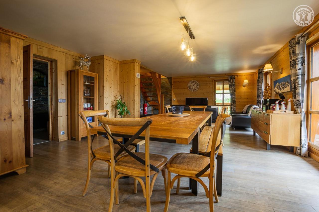 Chalet 13 Personnes-Le Vanvolet Les Saisies Exterior foto